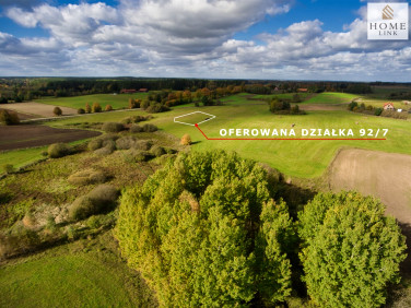 Pusta działka Purda