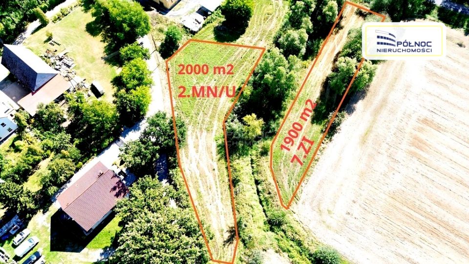 Działka budowlana Mierzwin