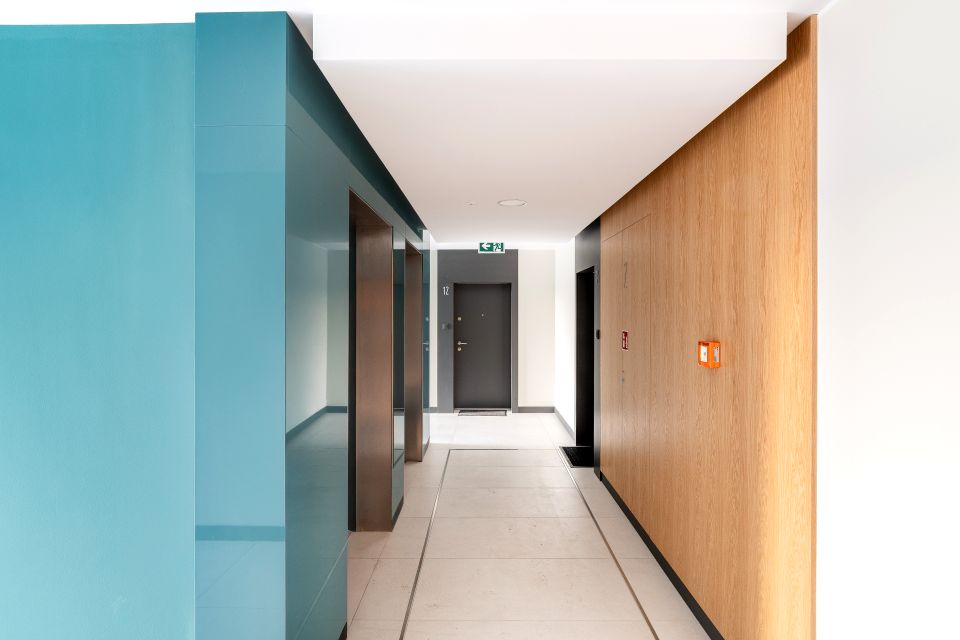 Mieszkanie apartamentowiec nad jeziorem