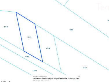 Działka budowlana Stefanów