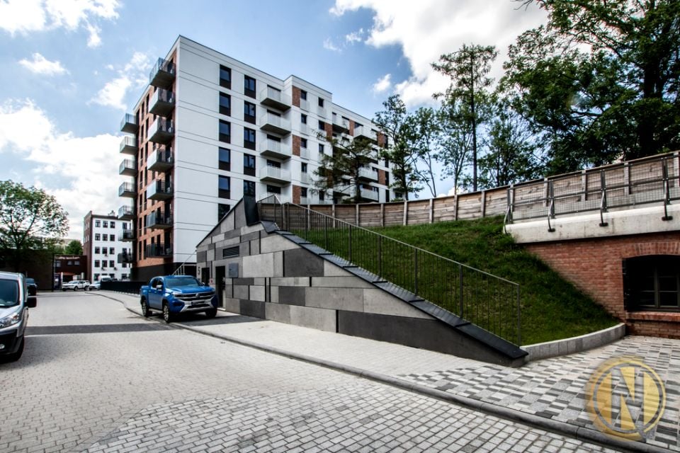 Mieszkanie apartamentowiec nad rzeką