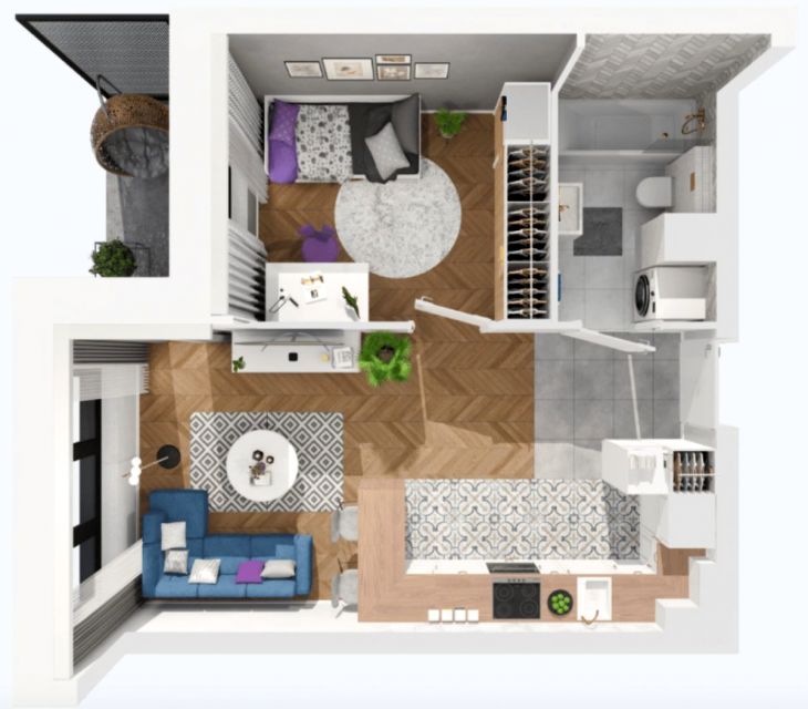 Mieszkanie blok mieszkalny Poznań