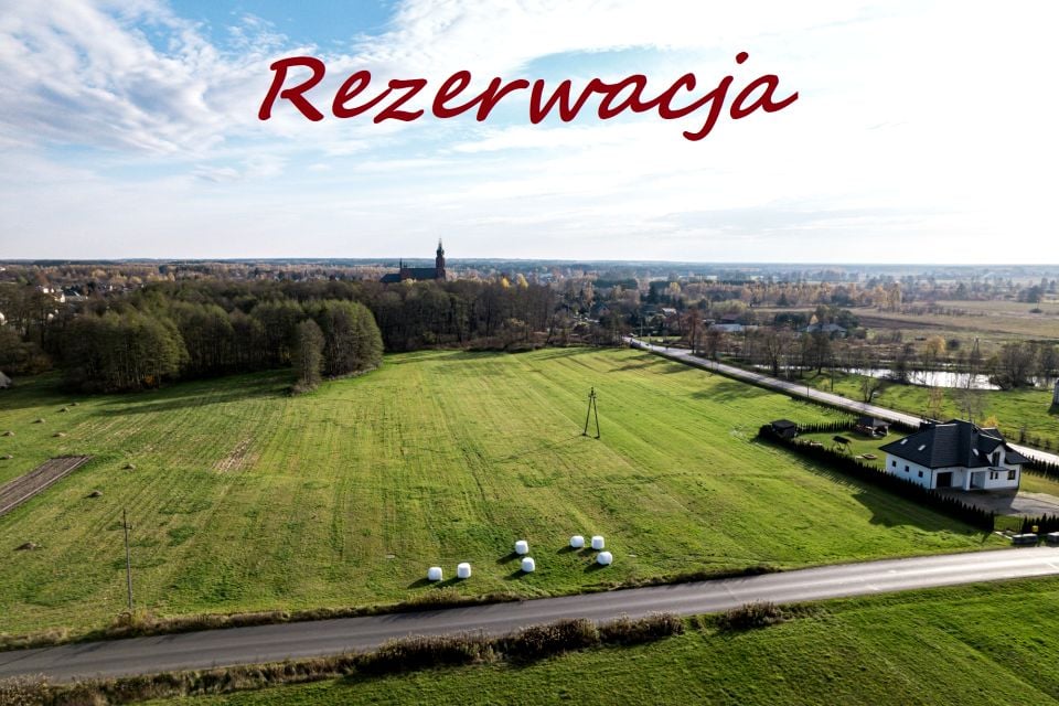 Pusta działka Osieck