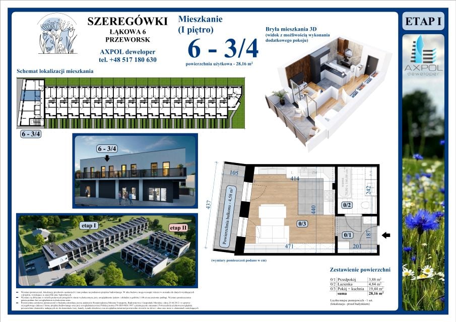 Mieszkanie ul. Łąkowa 6