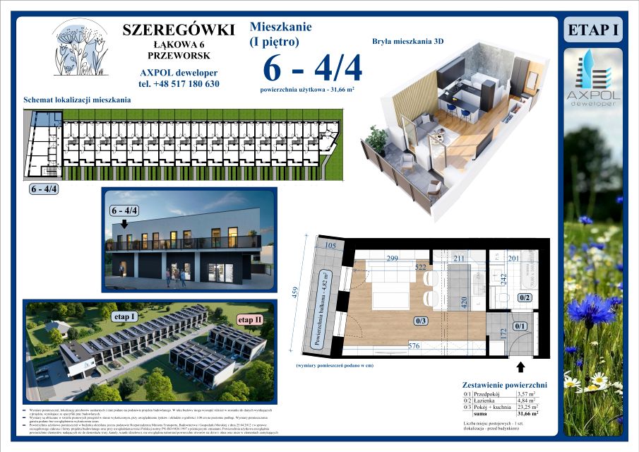 Mieszkanie ul. Łąkowa 6