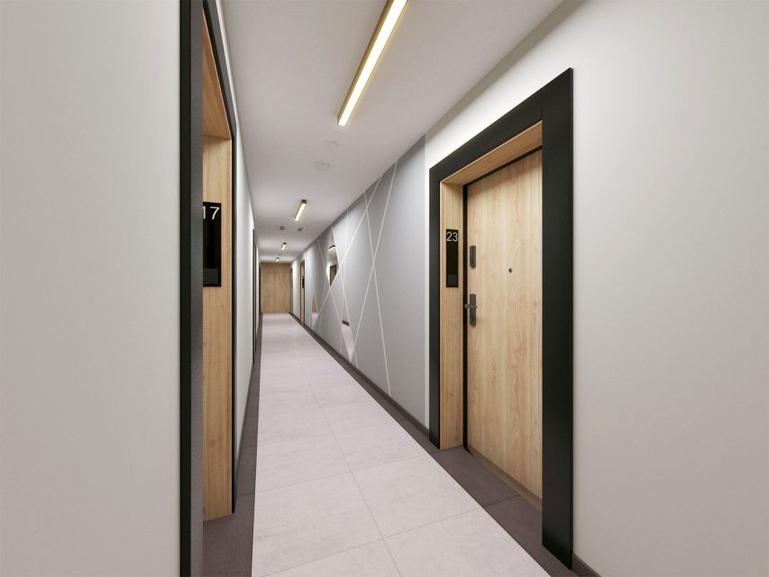 Mieszkanie blok mieszkalny przy lesie