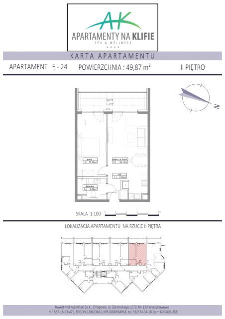 Mieszkanie Chłapowo, ul. Żeromskiego 27
