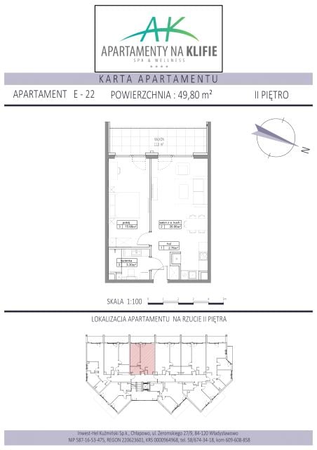 Mieszkanie Chłapowo, ul. Żeromskiego 27