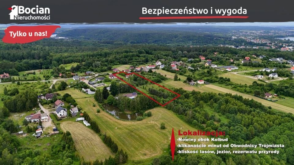 Działka budowlana Kolbudy