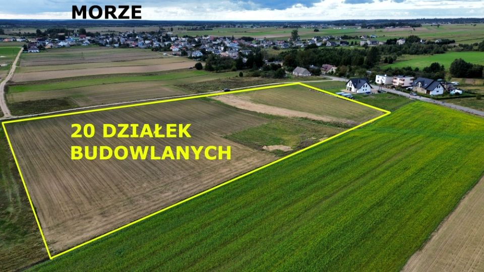 Działka budowlana Strzelno