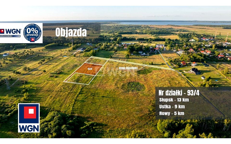 Działka siedliskowa Objazda