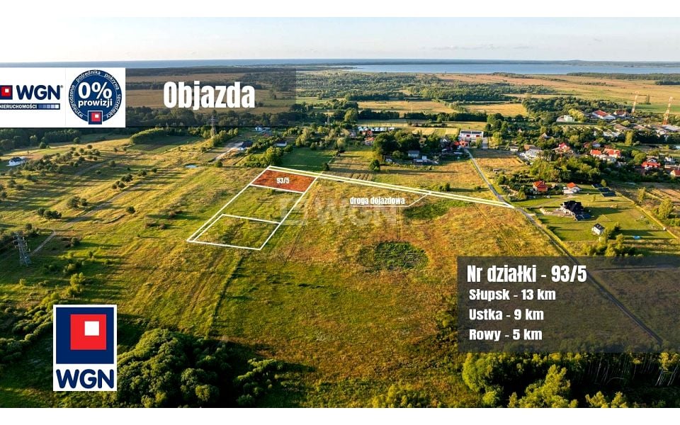 Działka siedliskowa Objazda