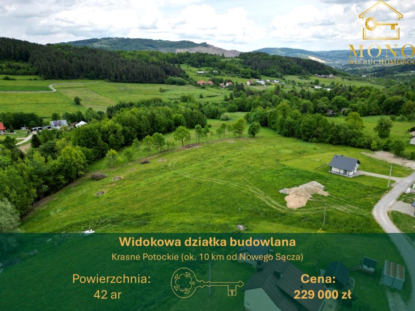 Działka budowlana Krasne Potockie