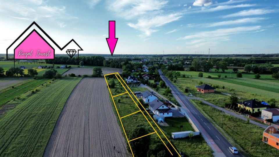 Działka budowlana Golina