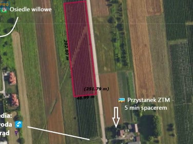 Działka rolna Duchnów