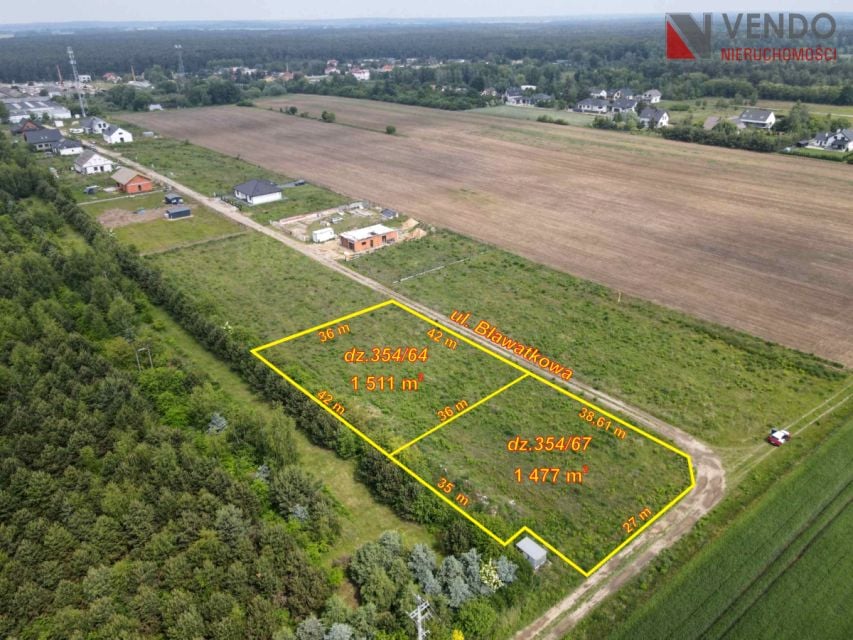 Działka budowlana Kobylnica