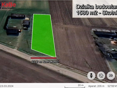 Działka siedliskowa Skotniki