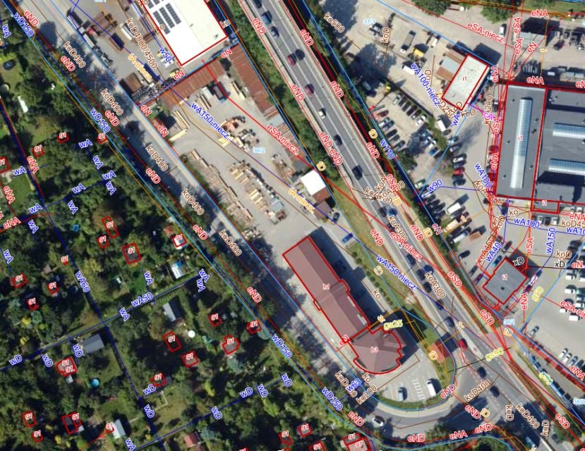 Działka usługowa Kraków