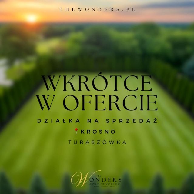 Działka budowlana Krosno
