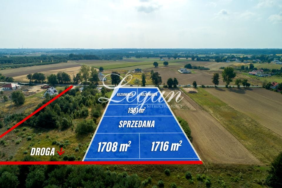 Działka budowlana Santocko