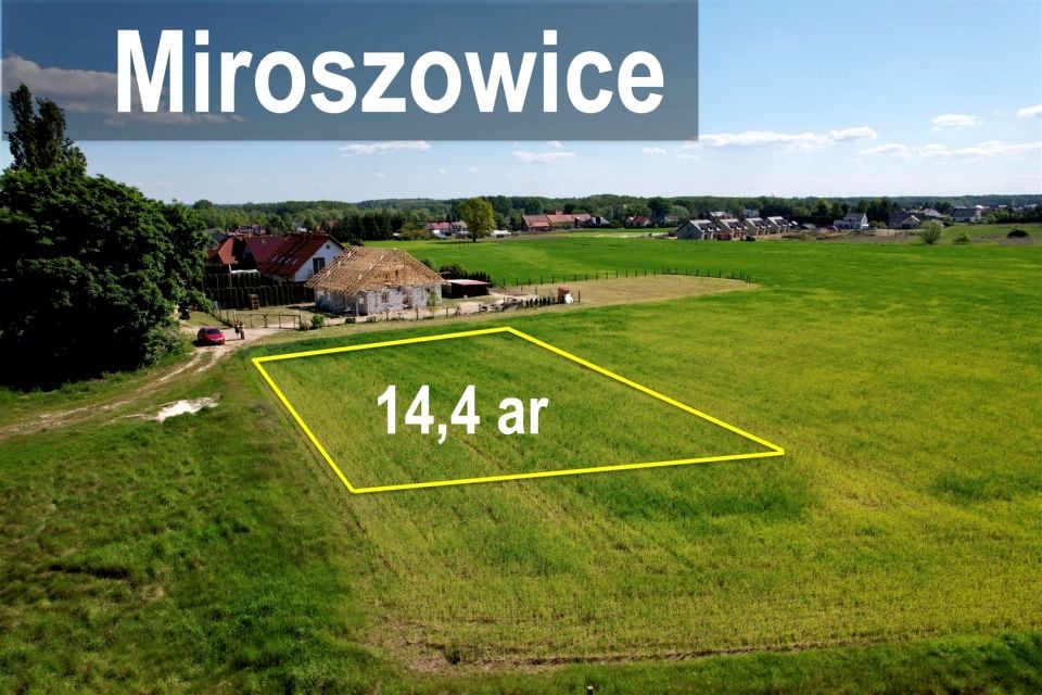 Działka budowlana Miroszowice
