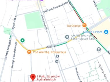 Działka inwestycyjna Nowy Sącz