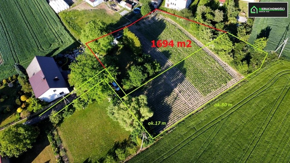 Działka budowlana Olza