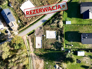 Działka przy lesie