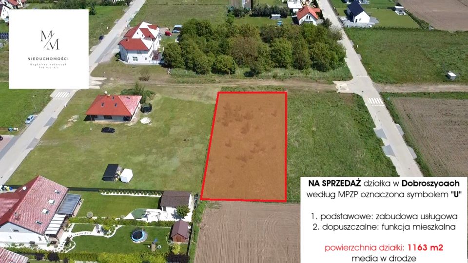 Działka budowlana Dobroszyce
