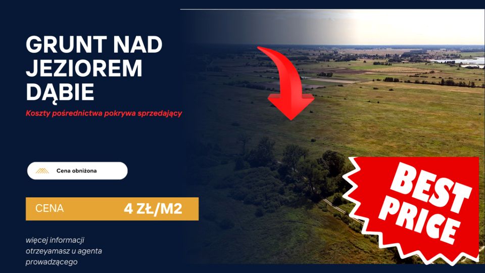 Działka rolna Komarowo