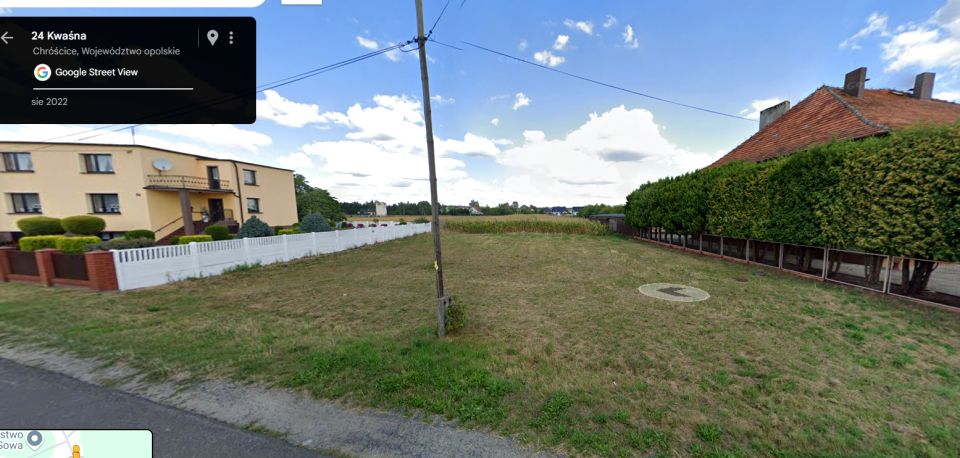 Działka budowlana Chróścice