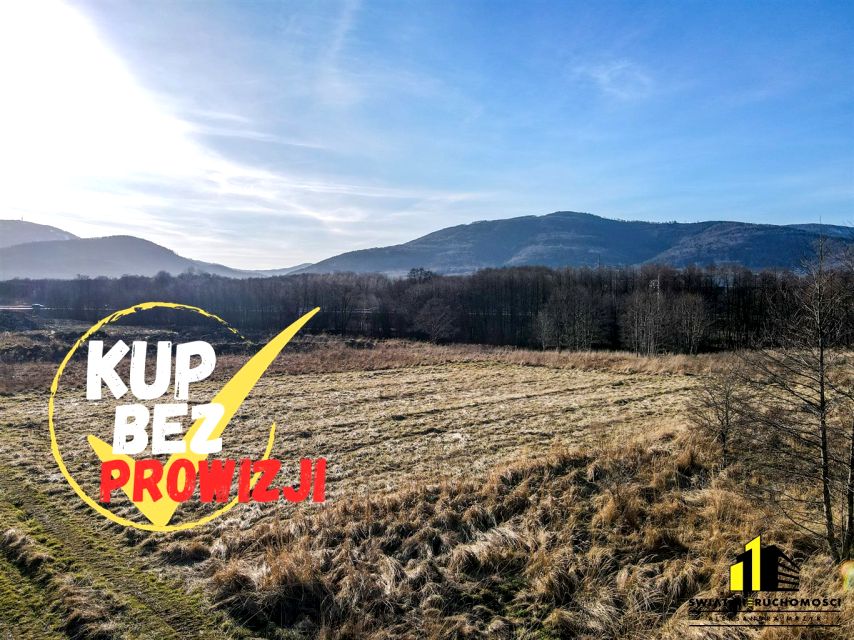 Działka usługowa Wilkowice sprzedam