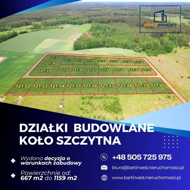 Działka budowlana Rudka