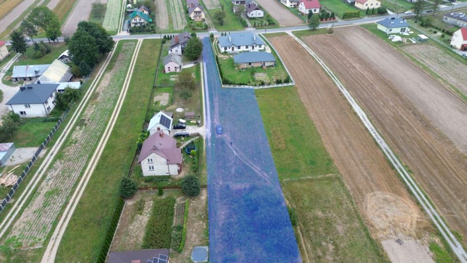 Działka budowlana Krzywa