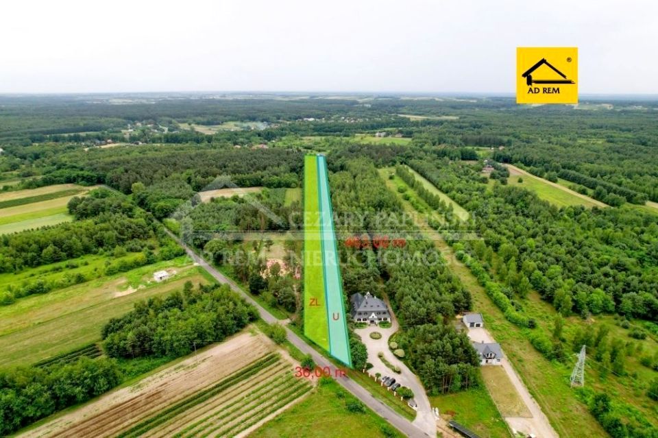 Działka budowlana Uściąż