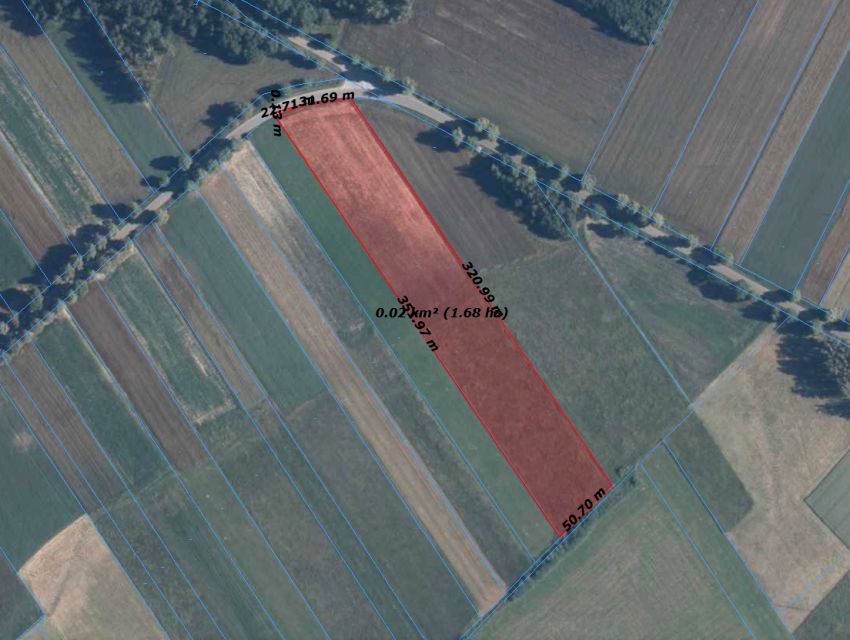 Działka rolna Turów