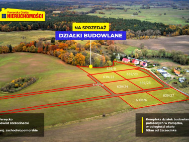 Działka budowlana Parsęcko