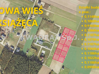 Działka inwestycyjna Nowa Wieś Książęca