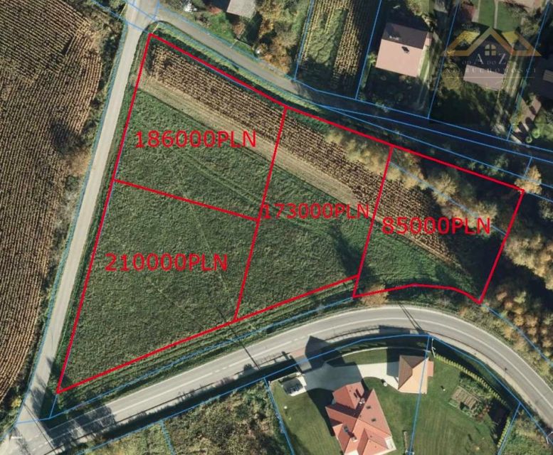 Działka budowlana Radlna