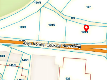 Działka usługowa Lubin