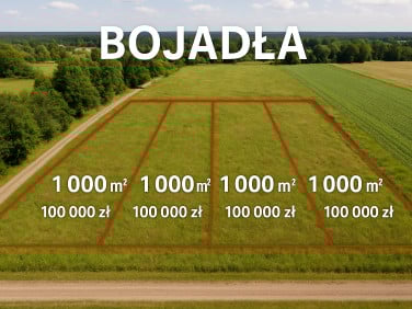 Działka budowlana Bojadła