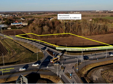 Działka usługowa Iwiny