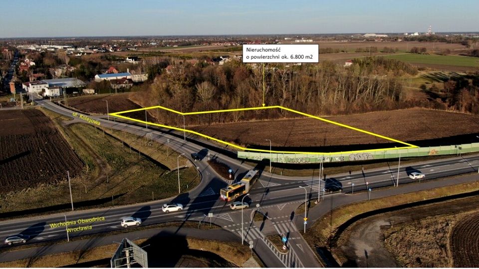 Działka usługowa Iwiny