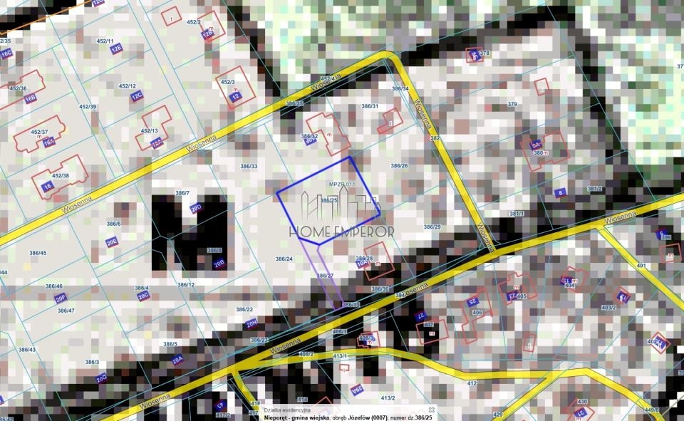 Działka budowlana Józefów