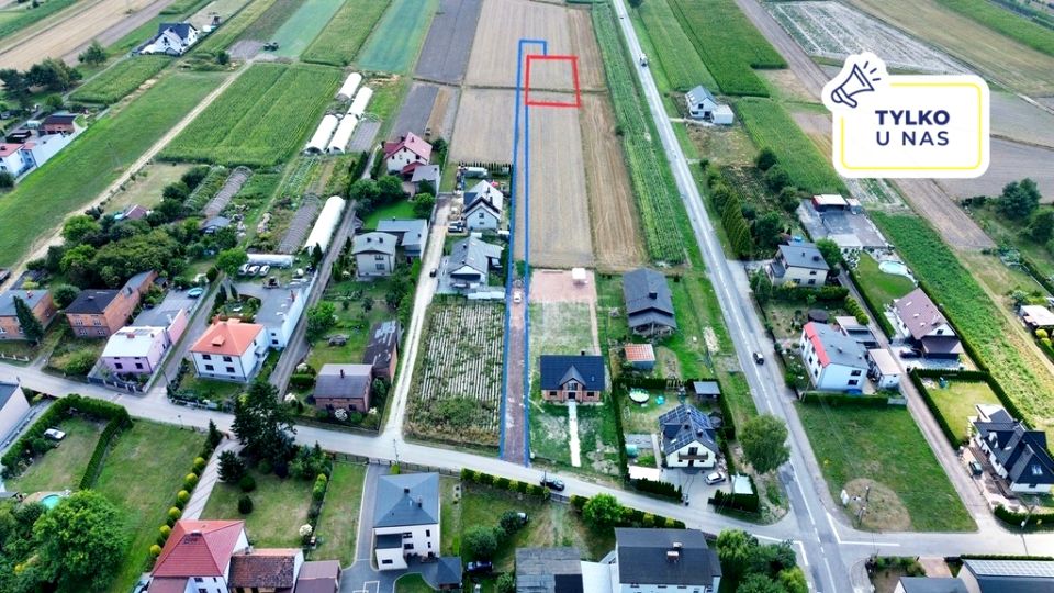 Działka budowlana Chudów