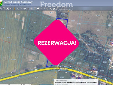 Działka Subkowy