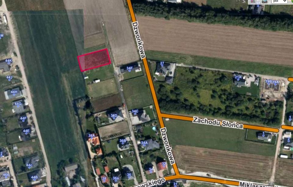 Działka inna Dawidy Bankowe