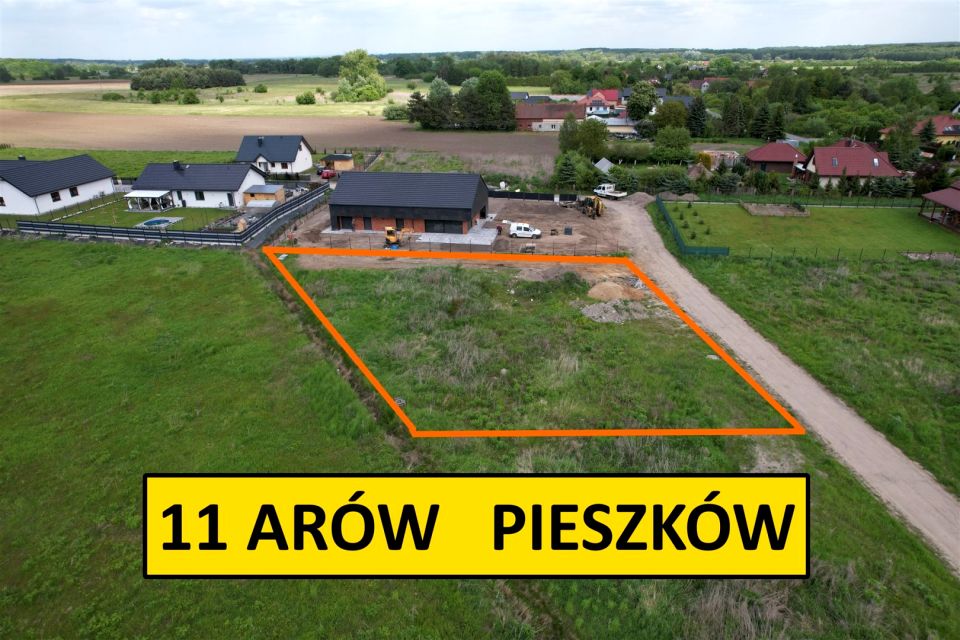 Działka budowlana Pieszków