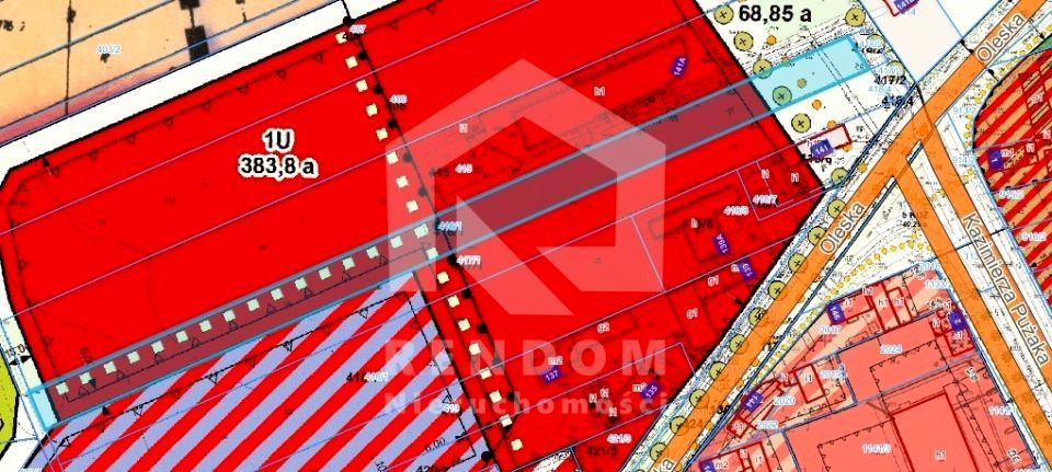 Działka usługowa Opole sprzedam