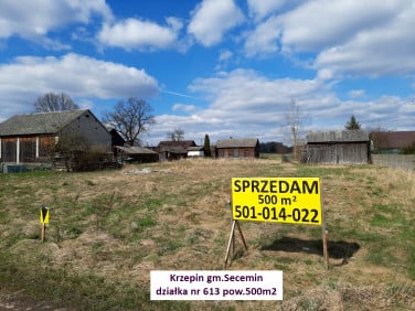 Działka budowlana Krzepin
